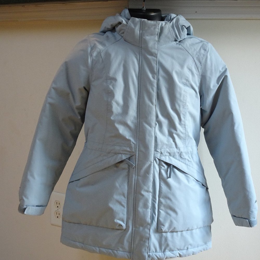 Eddie Bauer Women's Premium 550 Fill Goose Down Coat Size Petite XS